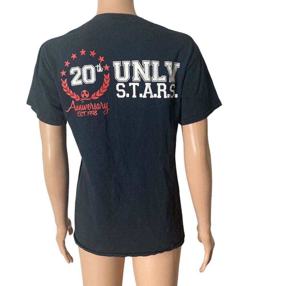 unlv stars 2018 t-shirt las vegas 20th anniversary size S S.T.A.R.S. stay rad